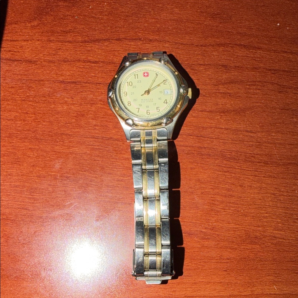 Gold and Silver Women's Watch